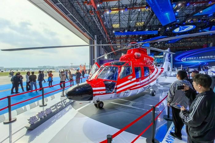 第七屆中國天津國際直升機博覽會開幕
