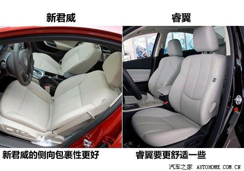 空間配置靜態(tài)對比 馬自達(dá)6睿翼VS新君威 汽車之家 空間配置靜態(tài)對比 馬自達(dá)6睿翼VS新君威 汽車之家