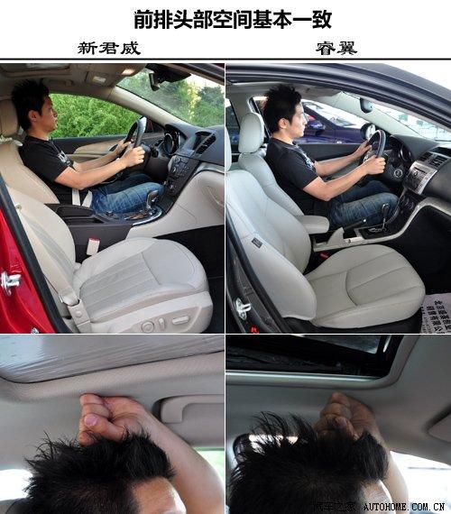 空間配置靜態(tài)對比 馬自達(dá)6睿翼VS新君威 汽車之家 空間配置靜態(tài)對比 馬自達(dá)6睿翼VS新君威 汽車之家