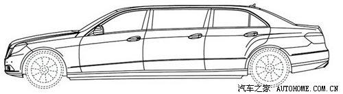 新一代奔馳E級(jí)加長版首張路試諜照曝光 汽車之家 新一代奔馳E級(jí)加長版首張路試諜照曝光 汽車之家