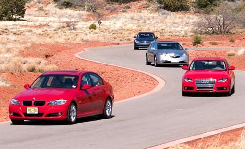 奧迪A4對(duì)比寶馬328/英菲尼迪G37/謳歌TL