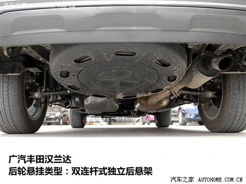 汽車之家 廣汽豐田 漢蘭達 2.7l 兩驅精英版 5座