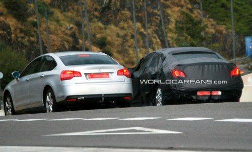 明年海外首發 標致408路試諜照首次曝光 汽車之家 明年海外首發 標致408路試諜照首次曝光 汽車之家