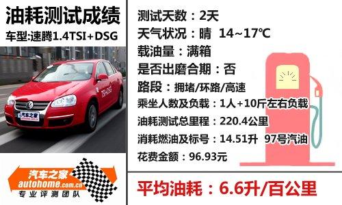 油耗/性能都不錯!測試速騰1.4TSI+DSG 汽車之家 油耗/性能都不錯!測試速騰1.4TSI+DSG 汽車之家