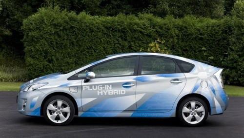 插電的混合動力車 試2012款豐田普銳斯