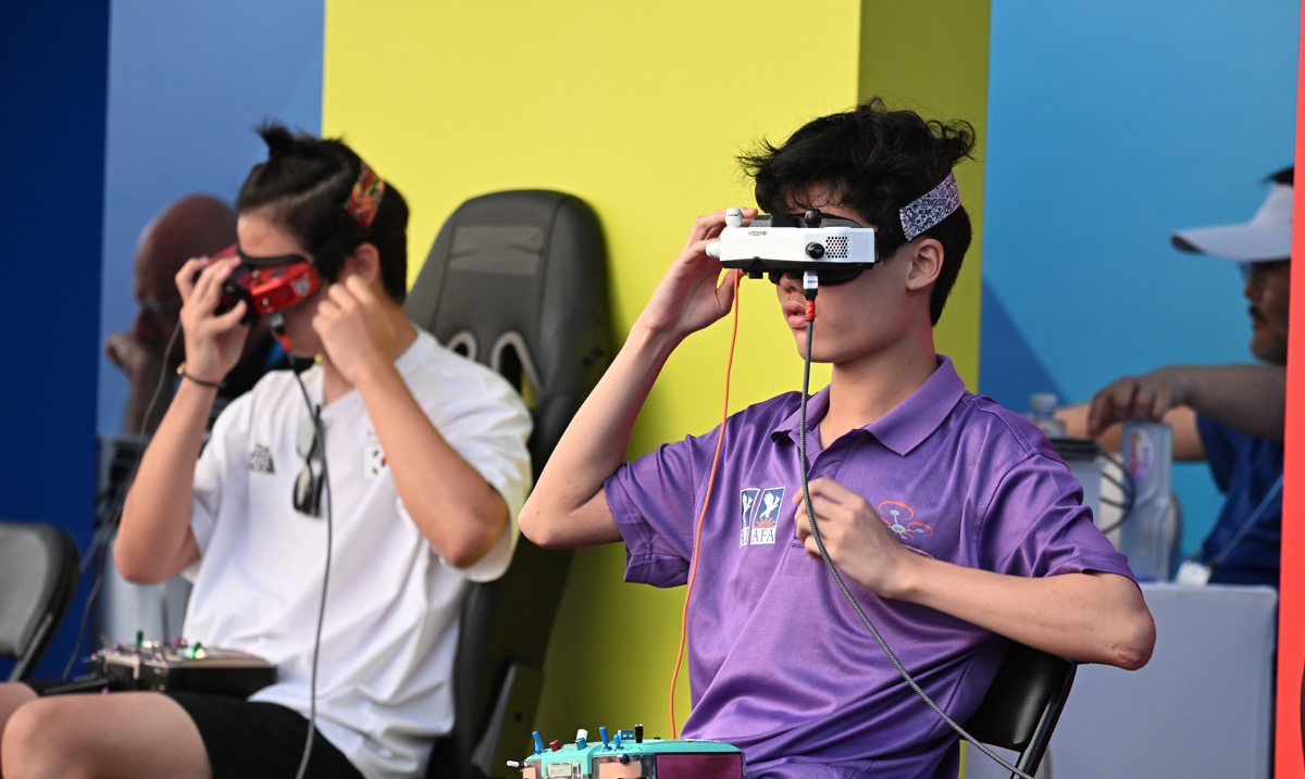 無人機競速資格賽預(yù)賽舉行