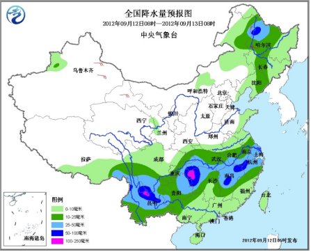 西南江南東北等地有較強降雨中東部地區將降溫