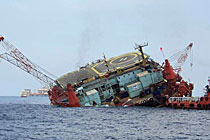 墨西哥一海上平臺發生傾斜事故